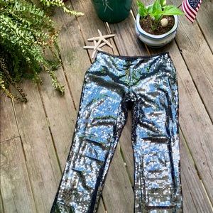 Ladies sequined pants by Moda International